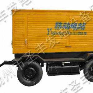無(wú)動(dòng)120KW移動(dòng)式柴油發(fā)電機(jī)組